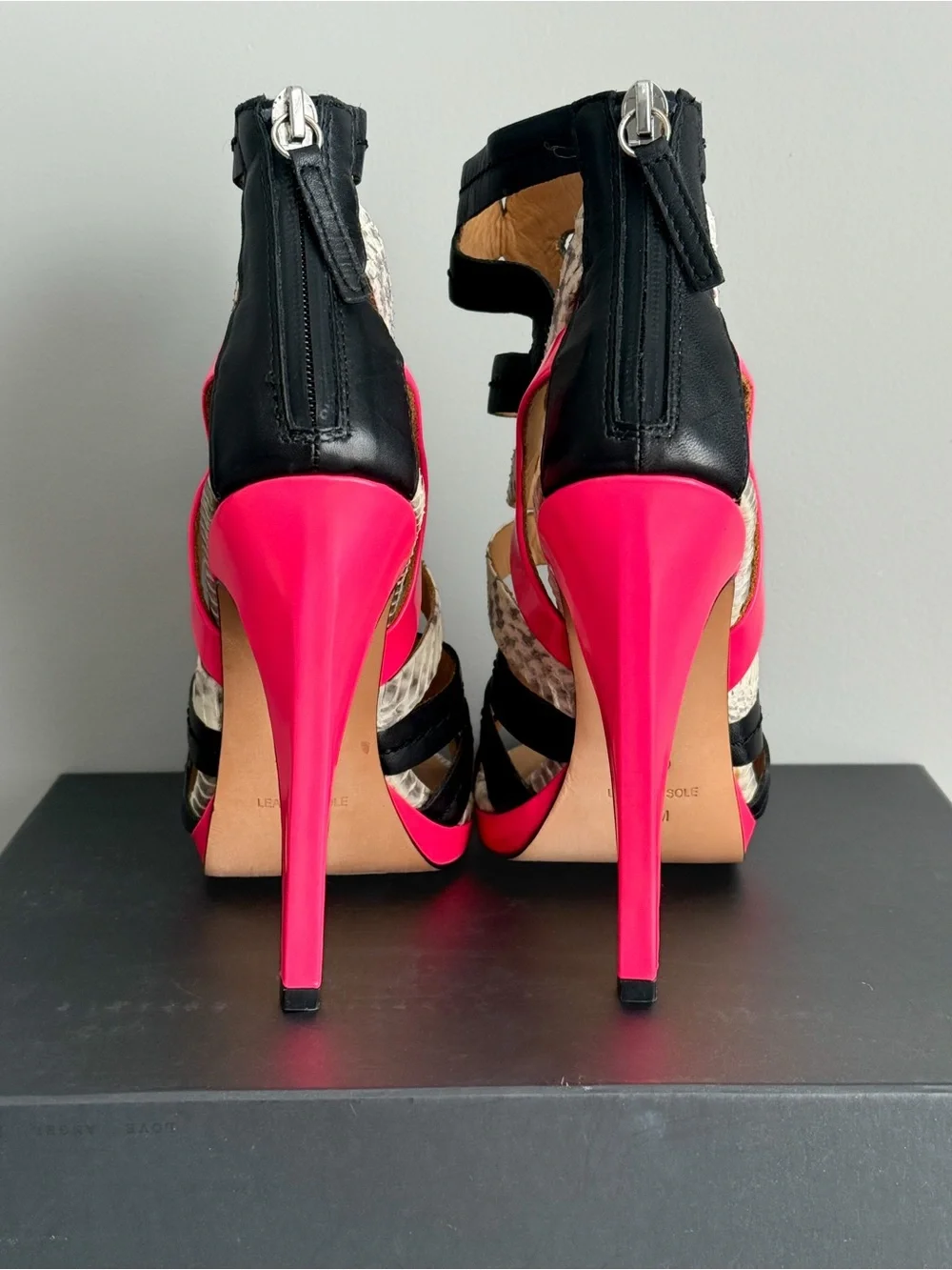 L.A.M.B. High Heel Sandals
